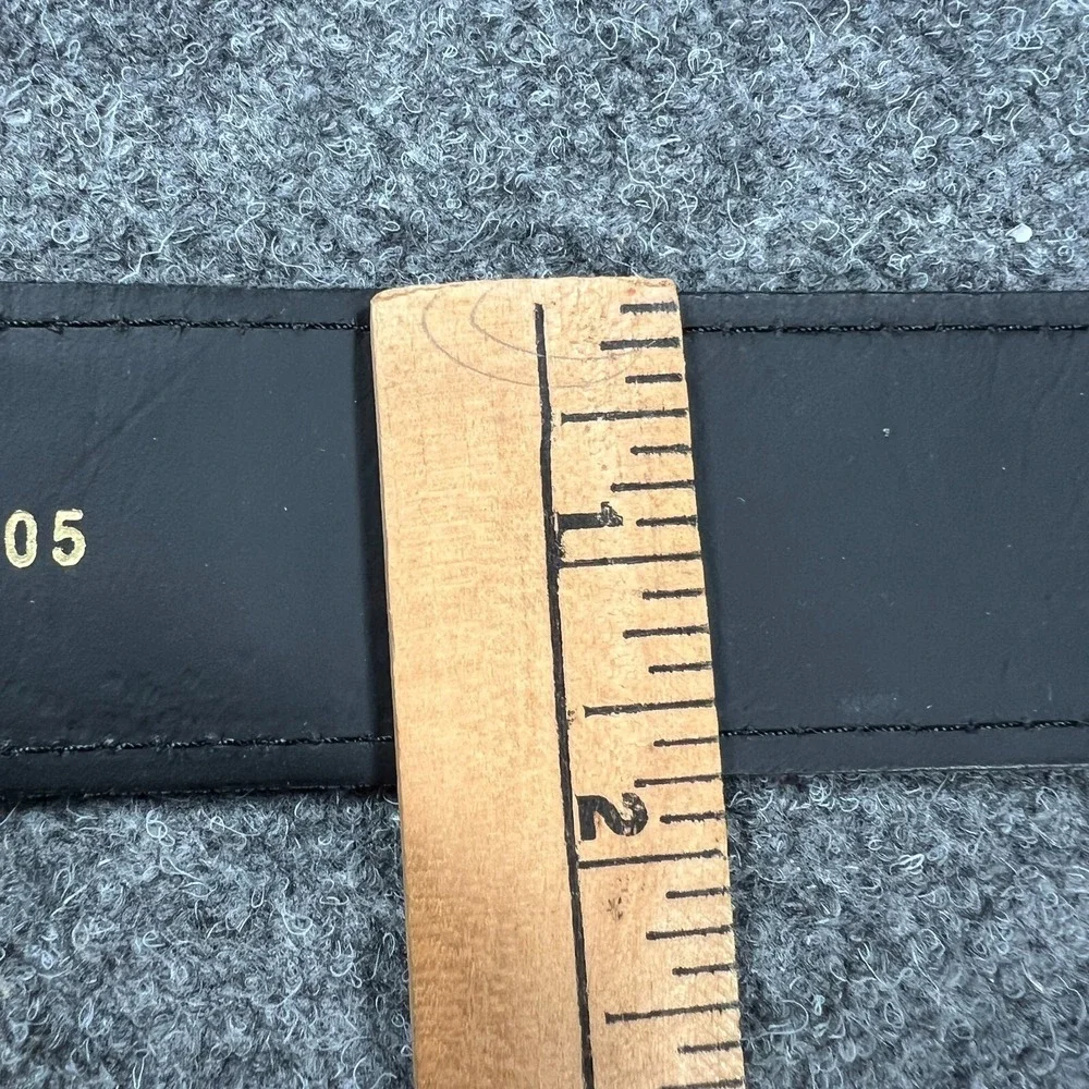 Boston Patent Leather Belt 6505 Mens 34